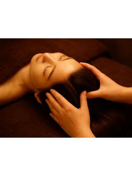 ヘッドスパで癒されたい