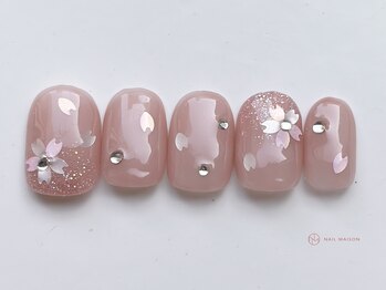 ネイルメゾン 池袋店(NAIL MAISON)/サクラスプリング￥6800