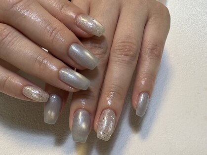 アネモネネイル(anemone nail)の写真