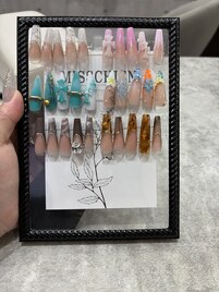 スカルプのサンプル作り