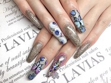 プロフェッショナル ネイルサロン ラヴィアス(LAVIAS)/【スカルプ】お好きなアート6本