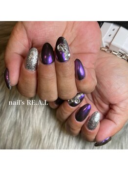 ネイルズリアル(nail's REAL)/ミラーネイル