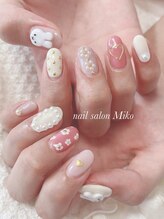 ミコ(Miko)/ミッフィー　3Dキャラネイル