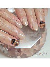 キュアネイル(Qa Nail)/ワンカラー♪べっ甲