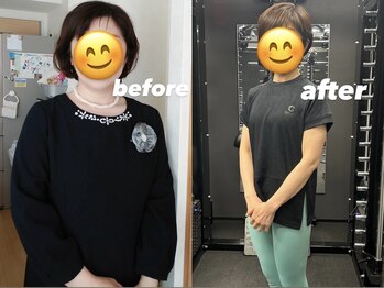 ドットネクストジム 博多店(.Next GYM)/お客様ビフォー・アフター