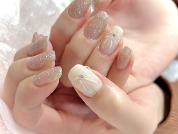 ネオリーブドレスネイルアンドアイラッシュ(Neolive dress nail&eyelash)/＊持ち込みデザイン＊¥8000から