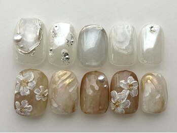 アイネイルズ 池袋店(I-nails)の写真/大切な1日を指先から演出☆Bridal Collection初回￥9900(オフケア込)/再来￥10000(オフ代別途)[池袋]