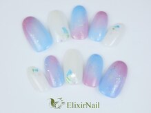 エリクサーネイル 神田(Elixir Nail)/シンプル / クーポン使用