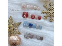 季節限定Design～冬nail～毎月変わります♪