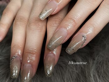 テンカムトゥルー(10 Come True)/■ラメグラデ×ベースカラー入り