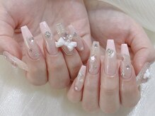 スペラ 大宮店(Spera)/大人可愛フレンチワンホンネイル