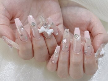 スペラ 大宮店(Spera)/大人可愛フレンチワンホンネイル