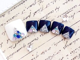ビジューネイル♪￥７５００