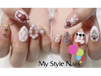 マイ スタイル ネイルズ(My Style Nails)/デザインスカルプ１５０分コース