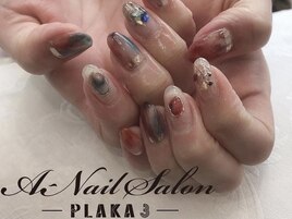 21/3/12　mixニュアンスネイル☆