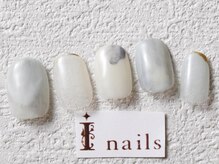 アイネイルズ 梅田店(I nails)/もやもや淡色ニュアンス￥7700
