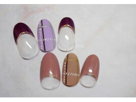 手書きチェック柄