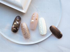 ニット×ツリーネイル ¥10000