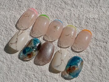 ネイルサロンアンドスクール ノーブル(noble)/チップサンプル