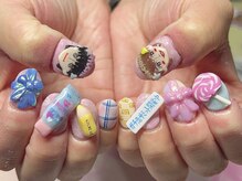 リバティ(liberty)/新宿３dネイル なにわ男子ネイル