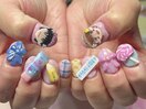 新宿３dネイル なにわ男子ネイル