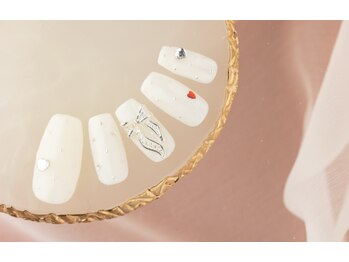 エムスラッシュ ソル センター南(M.SLASH SOL)/シンプルストーンネイル