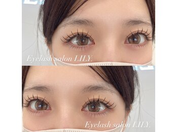 リリー(LILY.)/フラットラッシュ&下パーマ