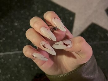 ジェミーネイル シンジュク(Jemiy nail shinjuku)/【Airi】トライバルシンプルY2K