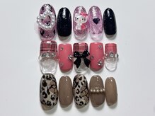 u.Neek【ユニーク】長さだし/スカルプ/定額/持ち込み/海外風/ベイビーブーマー/【ジェル】定額デザイン