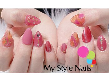 マイ スタイル ネイルズ(My Style Nails)/デザインスカルプ１２０分コース