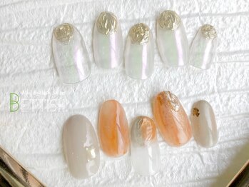ネイルアイラッシュサロン ベティッシュ 桜木町店(Nail Eyelash Salon BETTISH)/スタイリッシュコース☆