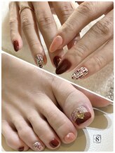 ナンバーエイト(No.8)/ハンド&フット　ツイード