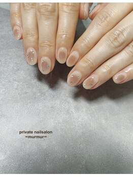 プライベート ネイルサロン マーマ(murmur)/チークネイル