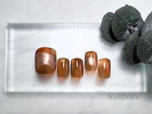 ネイル ドゥ 岡山駅前店(Nail Doux)/べっ甲フットネイル