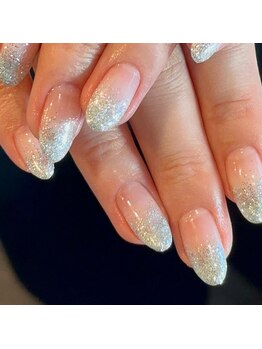 シェリー(Sherry)/シルバーラメグラデーション