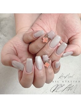 クリーム(Nail Atelier CREAM)/クローバーパーツ&リング