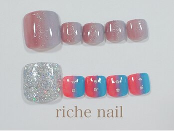 リッシュネイル 新百合ヶ丘店(riche nail)/Foot定額コース
