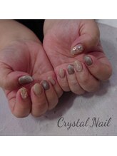 クリスタルネイル ゆめタウン夢彩都(CRYSTAL NAIL)/定額キャンペーンネイル