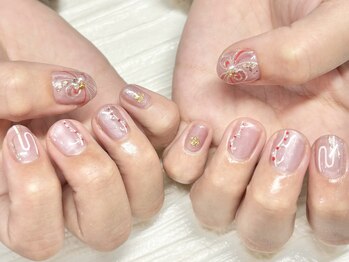 キャッツアイトーキョー 西荻窪店/水引ネイル