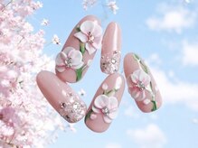 ネイリックス アヴェニール(NAILX avenir)/エンボス桜