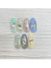 ルチア ネイルアンドアイラッシュ 元今泉店(Lucia)/定額ジェル（オフ込）¥7600～