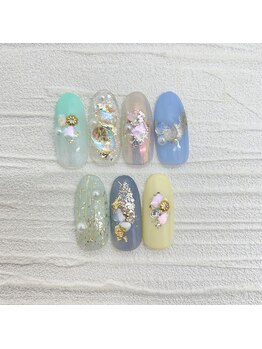ルチア ネイルアンドアイラッシュ 元今泉店(Lucia)/定額ジェル（オフ込）¥7600～