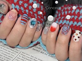 concept nails.