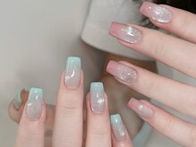 モアグラム 渋谷道玄坂店(More Glam)/カラーグラデーションネイル　