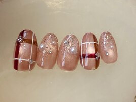 チェックネイル