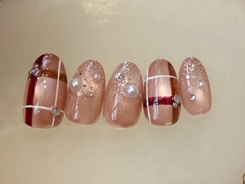 チェックネイル