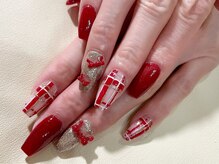 ラビング(Loving)/赤ネイル