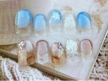 ココロ 新橋(kokoro)の写真/【ネイルデザインをお悩みの方へ☆】ネイルが初めての方大歓迎♪指先を美しく彩ります♪ハンド60分￥7700～