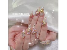 リボン ド ティアラ(Ribbon de Tiara)の雰囲気（ゴテゴテビジューネイル☆）