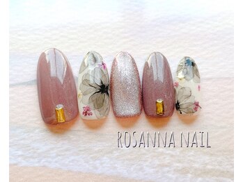 ロザンナ ネイル(Rosanna Nail)/たらしこみアート
